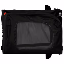 vidaXL Dog Bike Trailer Bicycle Trailer Bike Carriage Oxford Fabric and Iron - black, 69 x 133.5 x 73.5 cm - Additional view 9