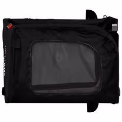 vidaXL Dog Bike Trailer Bicycle Trailer Bike Carriage Oxford Fabric and Iron - black - Additional view 8