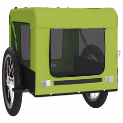 vidaXL Dog Bike Trailer Bicycle Trailer Bike Carriage Oxford Fabric and Iron - 63 x 123 x 66 cm - Additional view 5