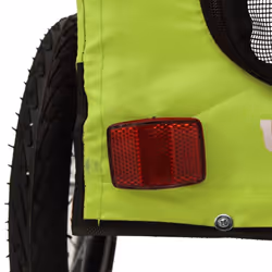 vidaXL Dog Bike Trailer Bicycle Trailer Bike Carriage Oxford Fabric and Iron - 68.5 x 135 x 73.5 cm - Additional view 10