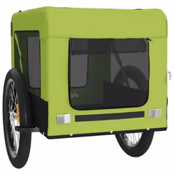 vidaXL Dog Bike Trailer Bicycle Trailer Bike Carriage Oxford Fabric and Iron - 68.5 x 135 x 73.5 cm - Additional view 5