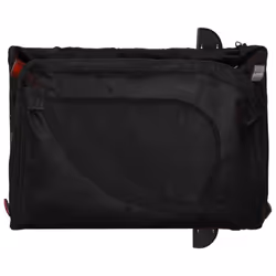 , 125 x 63 x 66 cm) vidaXL Dog Bike Trailer Bicycle Trailer Bike Carriage Oxford Fabric and Iron - black (with handle - Additional view 7