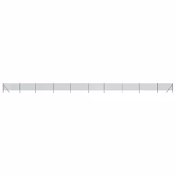 vidaXL Chain Link Fence Outdoor Mesh Fence Patio Wire Mesh Roll Garden Fence - green, 0.8 x 25 m