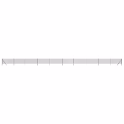 vidaXL Chain Link Fence Outdoor Mesh Fence Patio Wire Mesh Roll Garden Fence - anthracite, 0.8 x 25 m