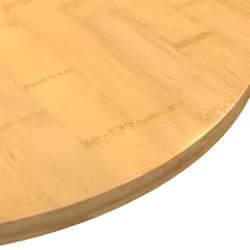 vidaXL Table Top Restaurant Home Tabletop Replacement Dining Table Top Bamboo - 50 x 1.5 cm