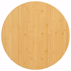 vidaXL Table Top Restaurant Home Tabletop Replacement Dining Table Top Bamboo - 60 x 1.5 cm