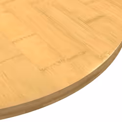 vidaXL Table Top Restaurant Home Tabletop Replacement Dining Table Top Bamboo - 60 x 1.5 cm