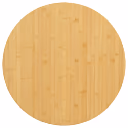 vidaXL Table Top Restaurant Home Tabletop Replacement Dining Table Top Bamboo - 70 x 2.5 cm