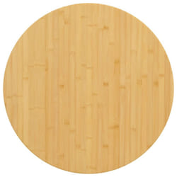 vidaXL Table Top Restaurant Home Tabletop Replacement Dining Table Top Bamboo - 80 x 2.5 cm
