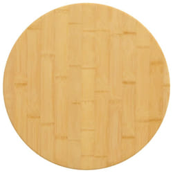 vidaXL Table Top Restaurant Home Tabletop Replacement Dining Table Top Bamboo - 30 x 4 cm