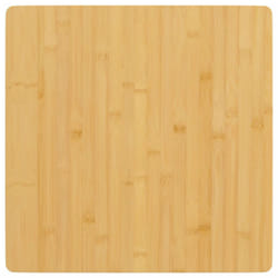 vidaXL Table Top Restaurant Home Tabletop Replacement Dining Table Top Bamboo - 40 x 40 x 1.5 cm