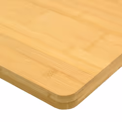 vidaXL Table Top Restaurant Home Tabletop Replacement Dining Table Top Bamboo - 40 x 40 x 1.5 cm