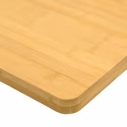 vidaXL Table Top Restaurant Home Tabletop Replacement Dining Table Top Bamboo - 50 x 50 x 1.5 cm