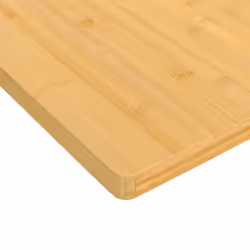 vidaXL Table Top Restaurant Home Tabletop Replacement Dining Table Top Bamboo - 70 x 70 x 2.5 cm