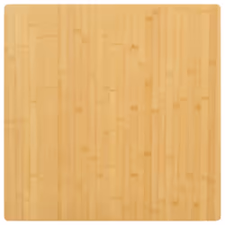 vidaXL Table Top Restaurant Home Tabletop Replacement Dining Table Top Bamboo - 80 x 80 x 2.5 cm
