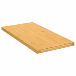 vidaXL Wall Shelf Floating Shelf Corner Shelf Storage Shelf for Kitchen Bamboo