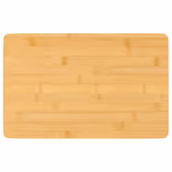 vidaXL Breakfast Plates 6 pcs 8.7""x5.5""x0.3"" Bamboo