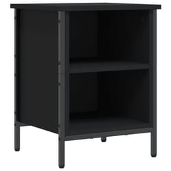 vidaXL Shoe Cabinet Shoe Rack Shoe Storage Shelf Holder Stand Engineered Wood - black, 38 x 35 x 50 cm
