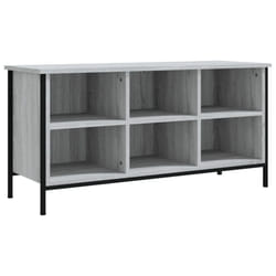 vidaXL Shoe Cabinet Shoe Rack Shoe Storage Shelf Holder Stand Engineered Wood - grey sonoma