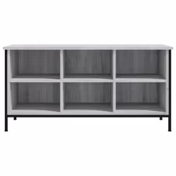 vidaXL Shoe Cabinet Shoe Rack Shoe Storage Shelf Holder Stand Engineered Wood - grey sonoma - Additional view 4