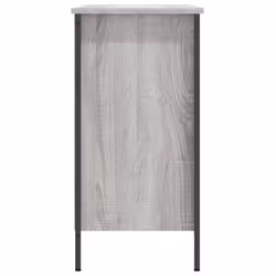 vidaXL Shoe Cabinet Shoe Rack Shoe Storage Shelf Holder Stand Engineered Wood - grey sonoma, 100 x 35 x 70 cm - Additional view 4