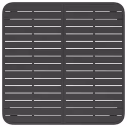 vidaXL Garden Table Outdoor Table Patio Dining Coffee Table Anthracite Steel - 100 x 100 x 71 cm - Additional view 4