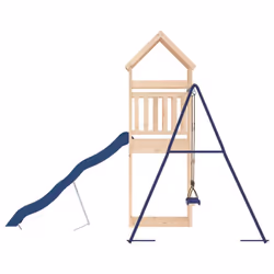 vidaXL Outdoor Playset Playhouse Play Tower Playground Set Solid Wood Douglas - solid pinewood - Additional view 5