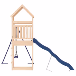 vidaXL Outdoor Playset Playhouse Play Tower Playground Set Solid Wood Douglas - solid pinewood - Additional view 6