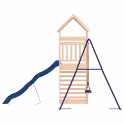 vidaXL Outdoor Playset Garden Playhouse Play Tower Set Impregnated Wood Pine - solid pinewood - Additional view 5