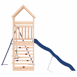 vidaXL Outdoor Playset Garden Playhouse Play Tower Set Impregnated Wood Pine - solid pinewood - Additional view 6