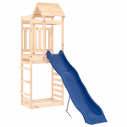 vidaXL Outdoor Playset Garden Playhouse Play Tower Set Impregnated Wood Pine - solid pinewood - Additional view 2