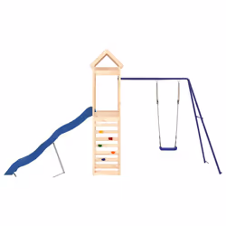vidaXL Outdoor Playset Playhouse Play Tower Playground Set Solid Wood Douglas - solid pinewood - Additional view 6