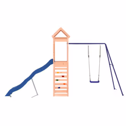 vidaXL Outdoor Playset Playhouse Play Tower Playground Set Solid Wood Douglas - solid douglas wood - Additional view 6