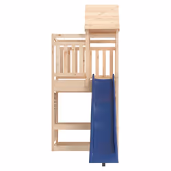 vidaXL Outdoor Playset Playhouse Play Tower Playground Set Solid Wood Douglas - solid pinewood