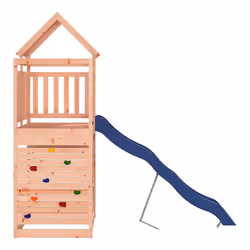 vidaXL Outdoor Playset Playhouse Play Tower Playground Set Solid Wood Douglas - solid douglas wood - Additional view 4