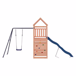 vidaXL Outdoor Playset Garden Playhouse Play Tower Set Impregnated Wood Pine - solid douglas wood - Additional view 2