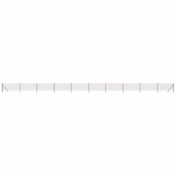 vidaXL Wire Mesh Fence Chain Link Fence Panel Green Galvanised Steel 0.8x10 m - anthracite, 0.8 x 25 m