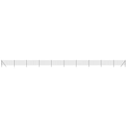 vidaXL Wire Mesh Fence Chain Link Fence Panel Green Galvanised Steel 0.8x10 m - anthracite, 1 x 25 m