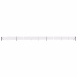 vidaXL Wire Mesh Fence Garden Wire Fencing Mesh Outdoor Fence Galvanised Steel - anthracite, 1 x 25 m