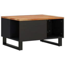 vidaXL Coffee Table Side Table Accent Table Sofa Tea Table Solid Wood Mango - brown, 60x50x35 cm