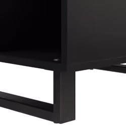 vidaXL Coffee Table Side Table Accent Table Sofa Tea Table Solid Wood Mango - brown, 60x50x35 cm - Additional view 6