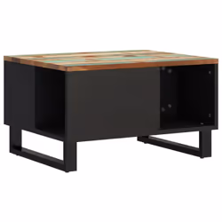 vidaXL Coffee Table Side Table Accent Table Sofa Tea Table Solid Wood Mango - multicolour, 60x50x35 cm