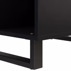 vidaXL Coffee Table Side Table Accent Table Sofa Tea Table Solid Wood Mango - multicolour, 60x50x35 cm - Additional view 6