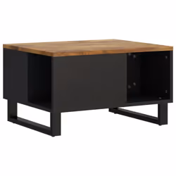 vidaXL Coffee Table Side Table Accent Table Sofa Tea Table Solid Wood Mango - honey brown, 60x50x35 cm