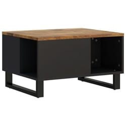 vidaXL Coffee Table Side Table Accent Table Sofa Tea Table Solid Wood Mango - honey brown, 60x50x35 cm