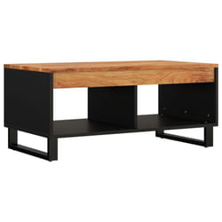 vidaXL Coffee Table Side Table Accent Table Sofa Tea Table Solid Wood Mango - brown, 90x50x40 cm