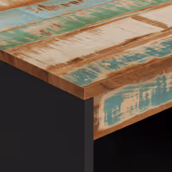 vidaXL Coffee Table Side Table Accent Table Sofa Table Solid Wood Reclaimed - Additional view 4