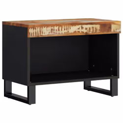vidaXL TV Cabinet TV Stand Unit Entertainment Centre Solid Wood Reclaimed - multicolour