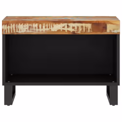 vidaXL TV Cabinet TV Stand Unit Entertainment Centre Solid Wood Reclaimed - multicolour