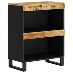 vidaXL Side Cabinet Bedside Cabinet Sideboard Side Table Solid Wood Acacia - light brown